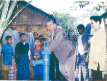 バングラディッシュ・カンチョンブル町井戸1,000本